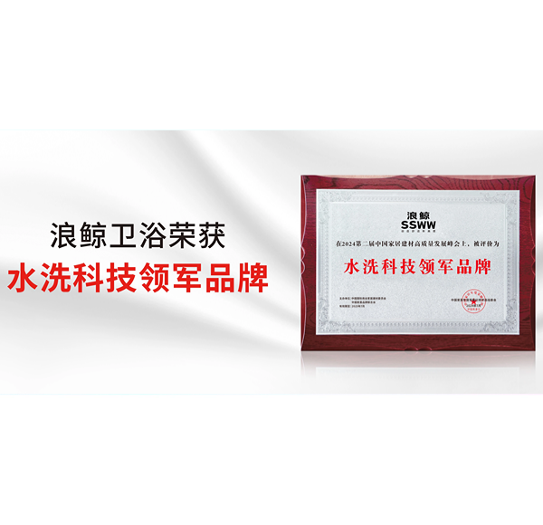 荣誉认可 | 乐鱼体育下载app官网荣获2024中国家居建材高质量发展峰会水洗科技领军品牌